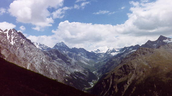 Panorama sulla Val Zebr